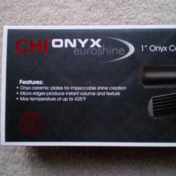 CHI Other - CHI Onyx Euroshine Ceramic Hair Crimping Iron NEW